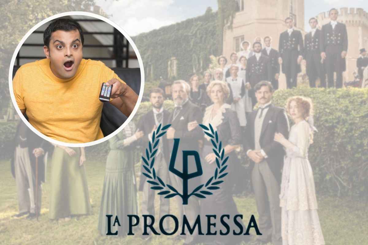 uomo, logo cast promessa