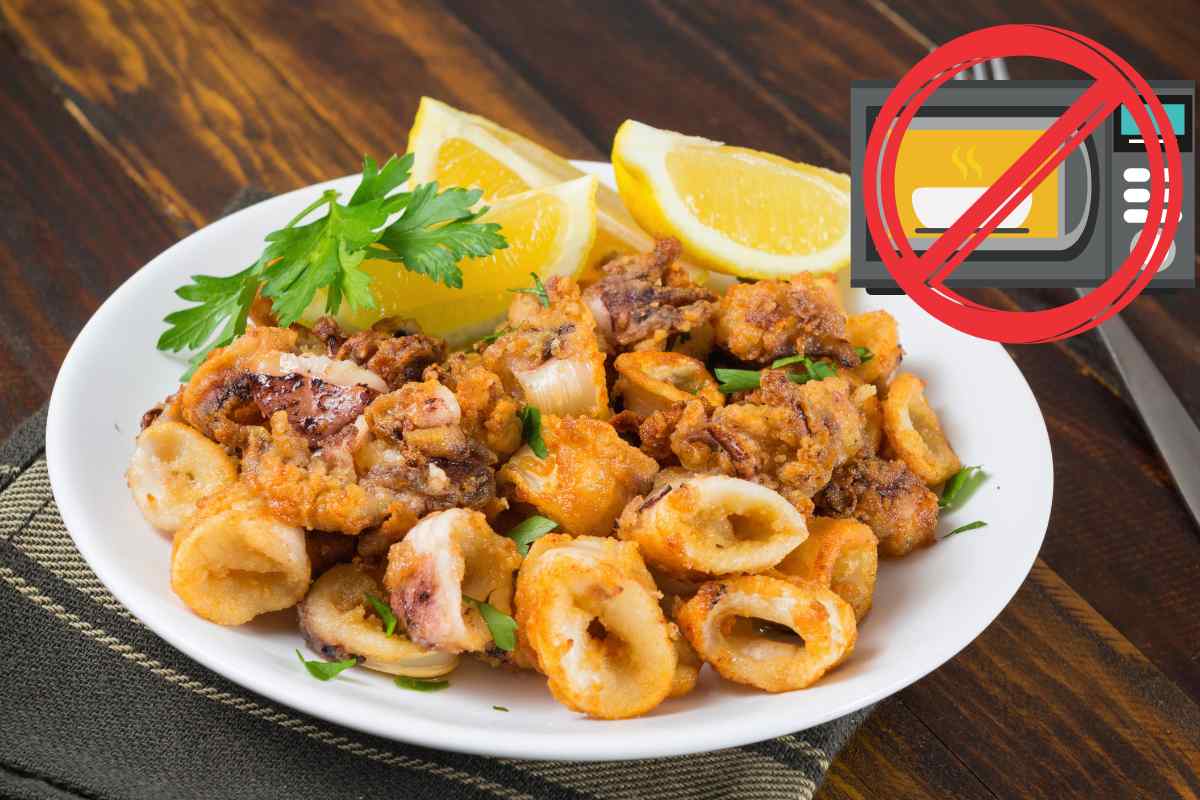 fritto di pesce microonde