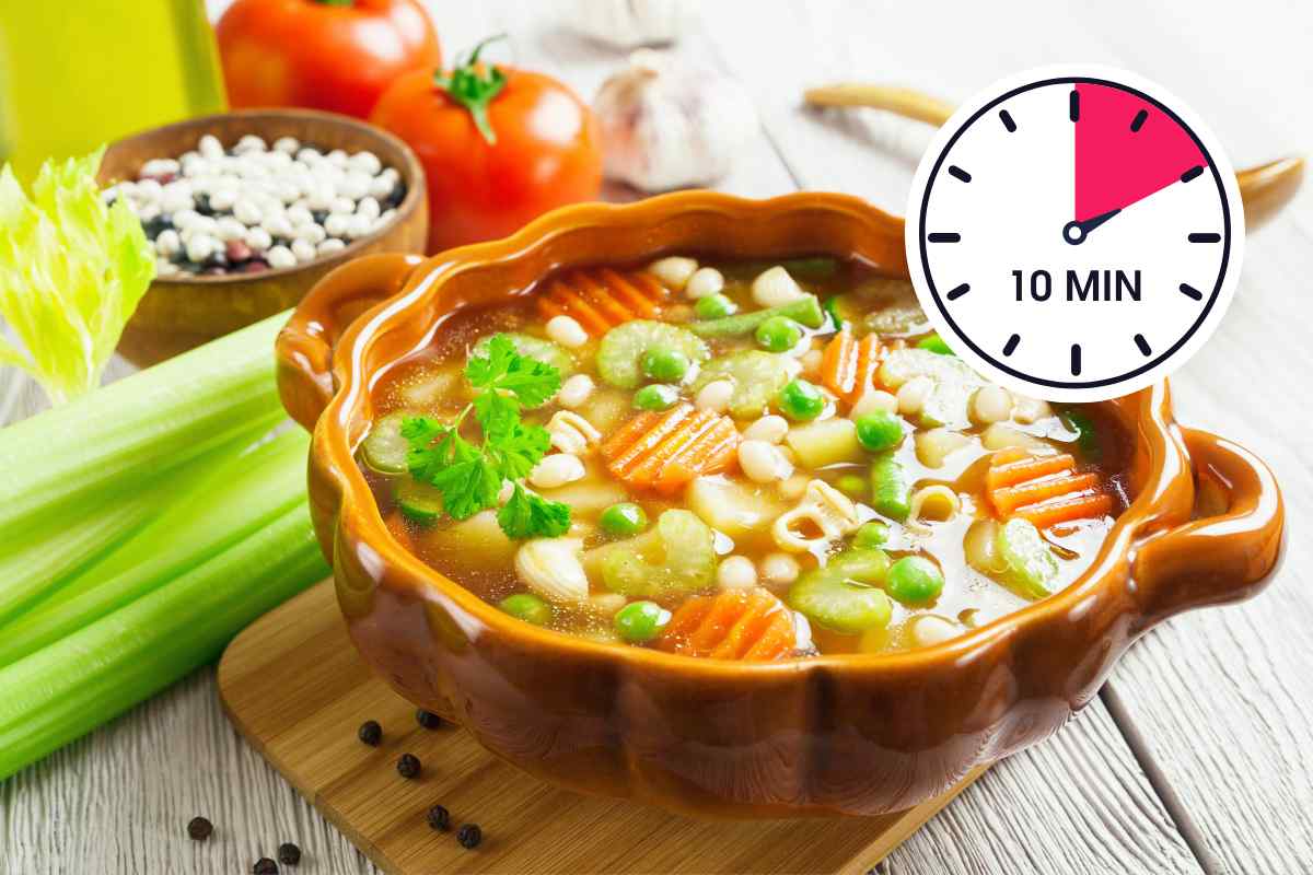 minestrone 10 minuti