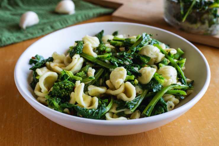 orecchiette con cime di rapa