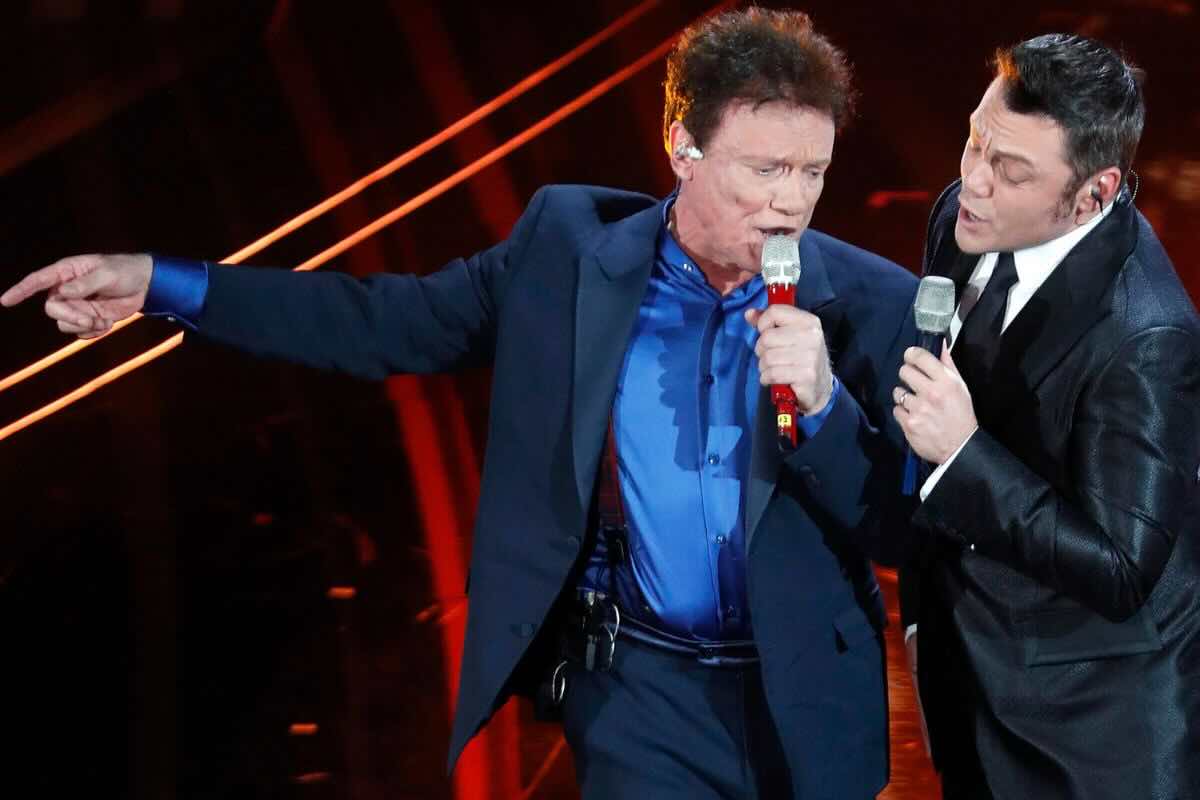 Massimo Ranieri e Tiziano Ferro